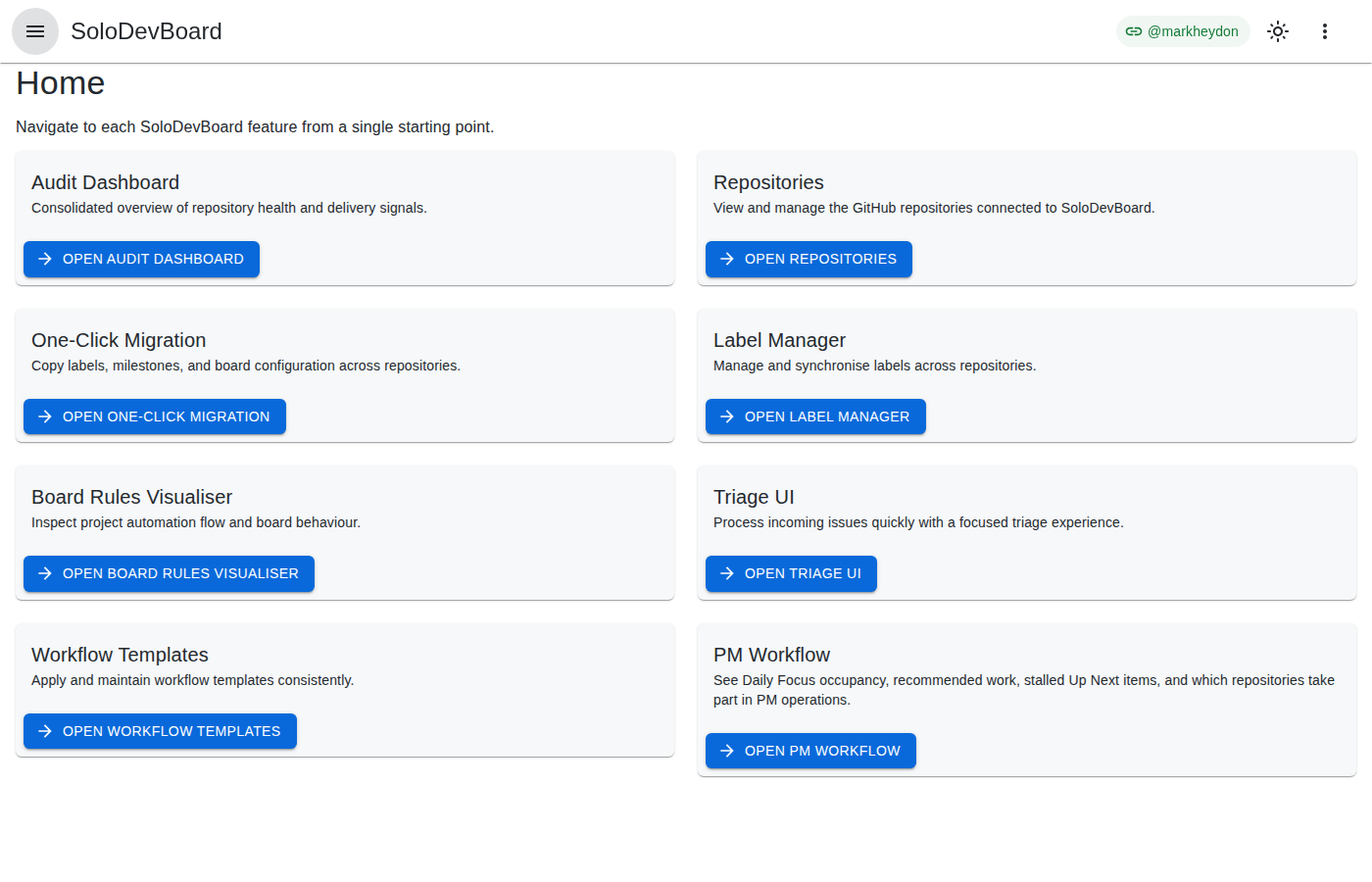 SoloDevBoard